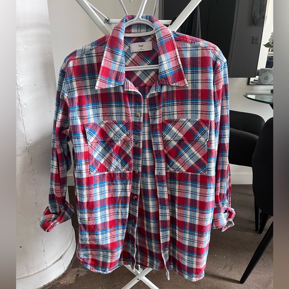 TNA Flannel Overshirt - Picture 2 of 2